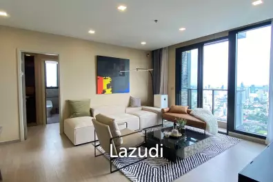 108 sqm high-floor 3-bedroom condo at One 9 Five Asoke Rama 9 Huai Khwang
