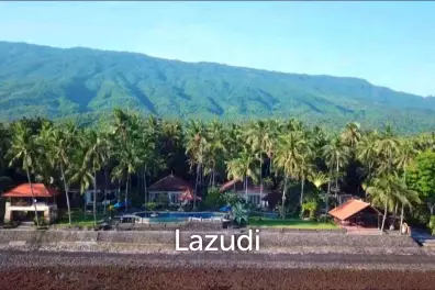 Exceptional Peaceful Beachfront Villa Resort in Sambirenteng Buleleng, North Bali