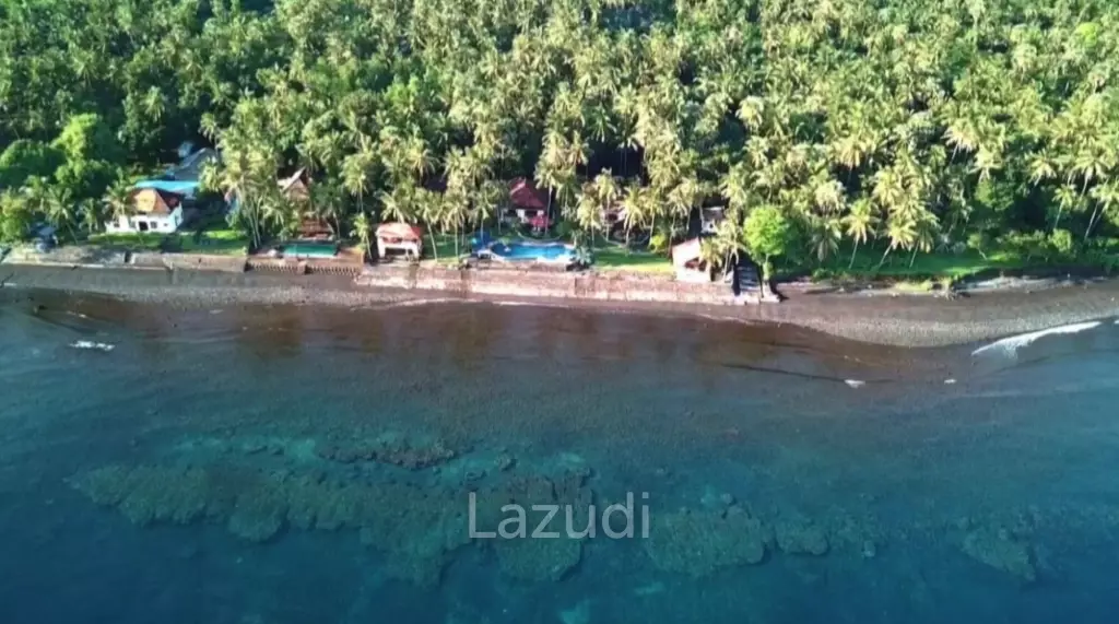 Exceptional Peaceful Beachfront Villa Resort in Sambirenteng Buleleng, North Bali