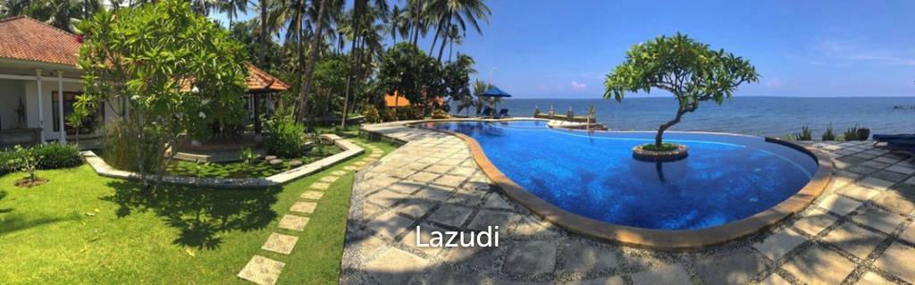 Exceptional Peaceful Beachfront Villa Resort in Sambirenteng Buleleng, North Bali