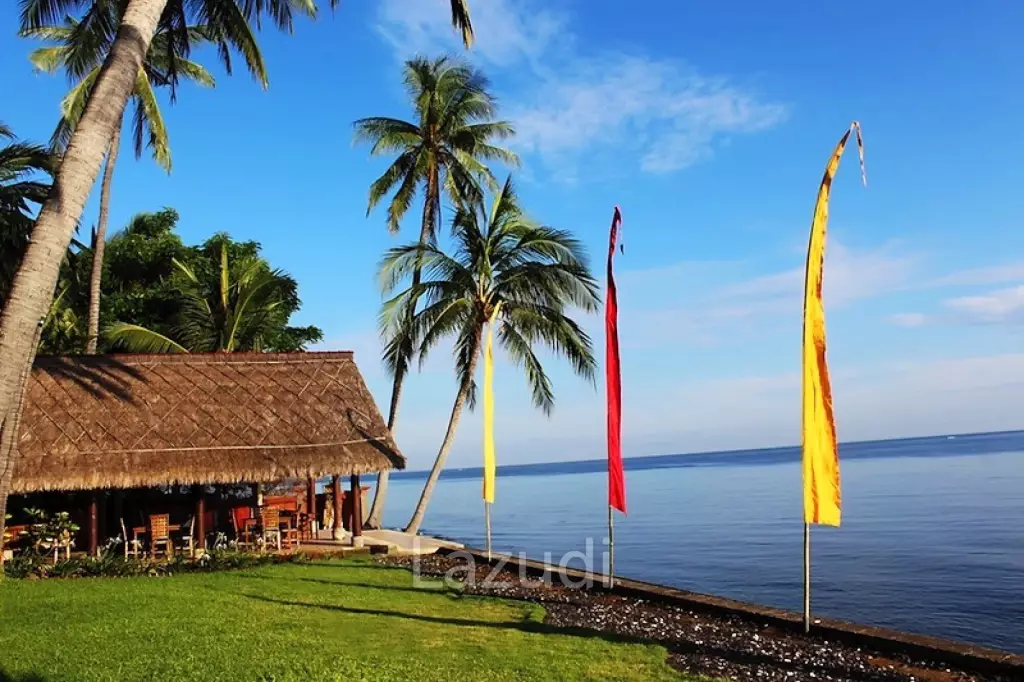 Exceptional Peaceful Beachfront Villa Resort in Sambirenteng Buleleng, North Bali