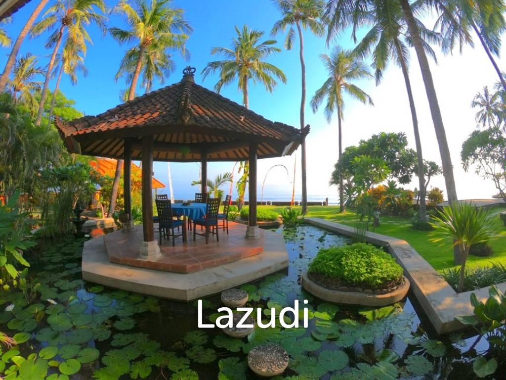 Exceptional Peaceful Beachfront Villa Resort in Sambirenteng Buleleng, North Bali