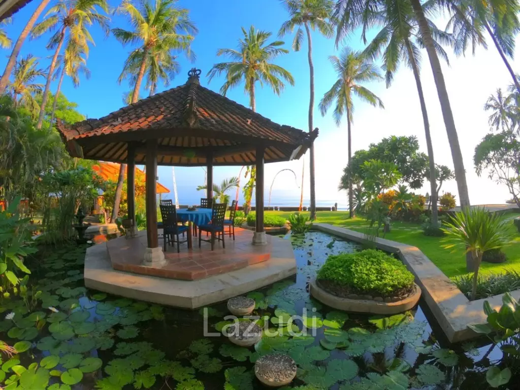 Exceptional Peaceful Beachfront Villa Resort in Sambirenteng Buleleng, North Bali