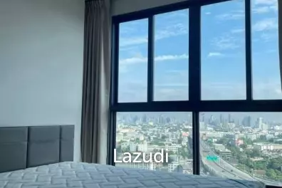 53 sqm high floor 2 bedroom condo at IDEO O2 Bangna Bangkok