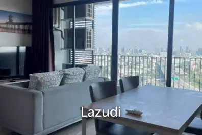 53 sqm high floor 2 bedroom condo at IDEO O2 Bangna Bangkok