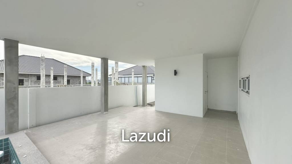 MODERN POOL VILLA NEAR  HUA HIN INTERNATIONAL SCHOOL  : 3 bed new pool villa