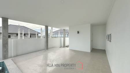 MODERN POOL VILLA NEAR  HUA HIN INTERNATIONAL SCHOOL  : 3 bed new pool villa