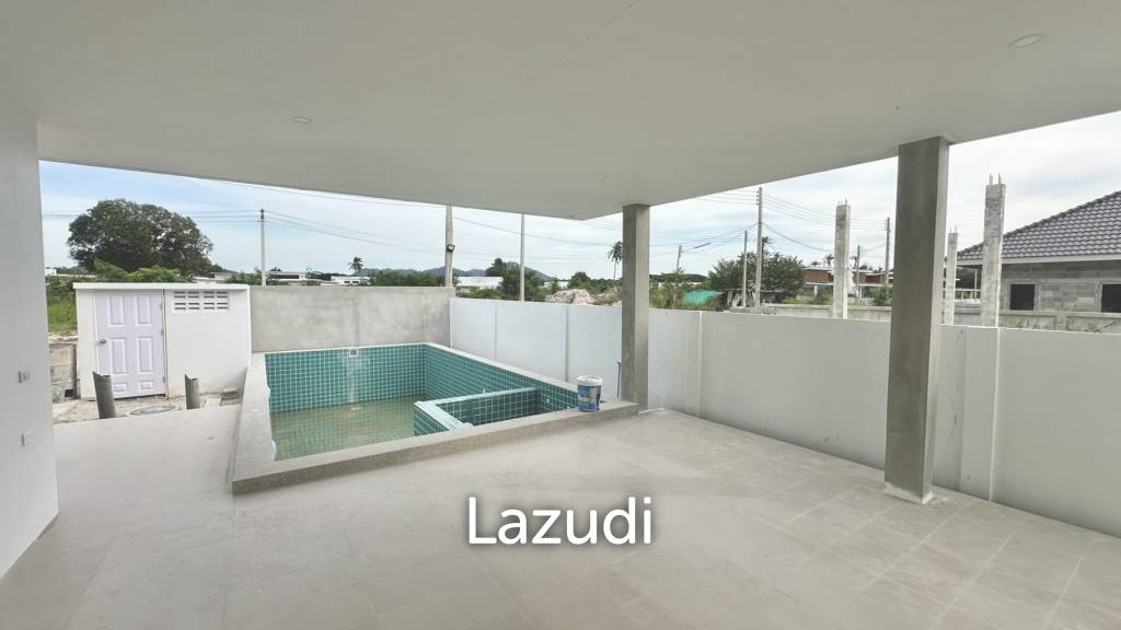 MODERN POOL VILLA NEAR  HUA HIN INTERNATIONAL SCHOOL  : 3 bed new pool villa