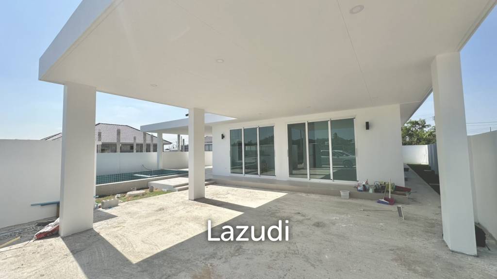 MODERN POOL VILLA NEAR  HUA HIN INTERNATIONAL SCHOOL  : 3 bed new pool villa