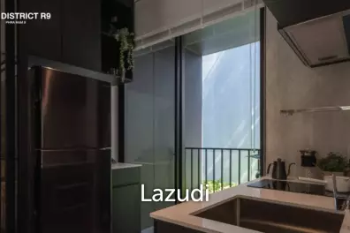 Modern 30.2 sqm 1 Bedroom Condo on 35th Floor at Nue District R9 Huai Khwang
