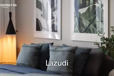 Modern 30.2 sqm 1 Bedroom Condo on 35th Floor at Nue District R9 Huai Khwang