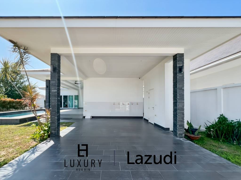 188 sqm Modern 3 Bedroom Pool villa on 638 Sqm Plot in Aria Hua Hin