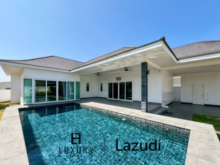 188 sqm Modern 3 Bedroom Pool villa on 638 Sqm Plot in Aria Hua Hin