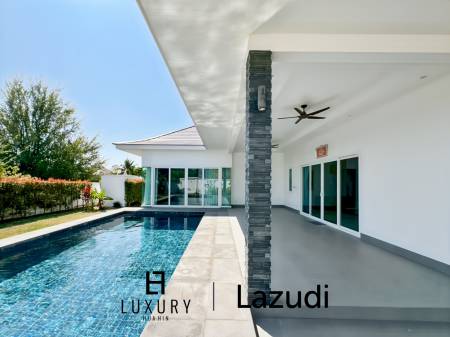 188 sqm Modern 3 Bedroom Pool villa on 638 Sqm Plot in Aria Hua Hin