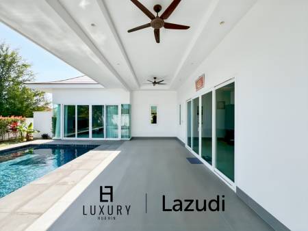 188 sqm Modern 3 Bedroom Pool villa on 638 Sqm Plot in Aria Hua Hin