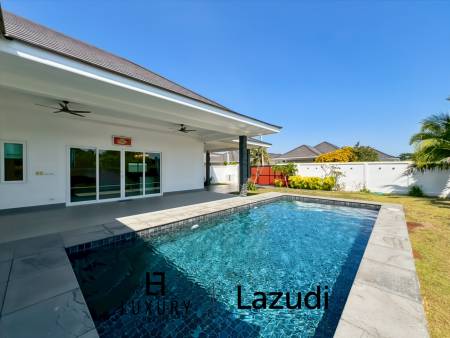 188 sqm Modern 3 Bedroom Pool villa on 638 Sqm Plot in Aria Hua Hin