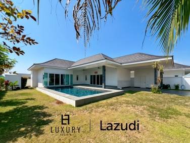 188 sqm Modern 3 Bedroom Pool villa on 638 Sqm Plot in Aria Hua Hin