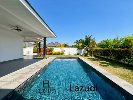188 sqm Modern 3 Bedroom Pool villa on 638 Sqm Plot in Aria Hua Hin