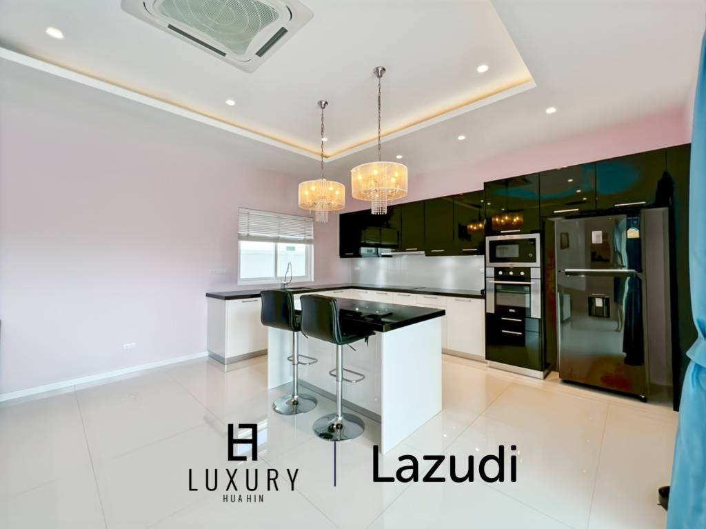 188 sqm Modern 3 Bedroom Pool villa on 638 Sqm Plot in Aria Hua Hin