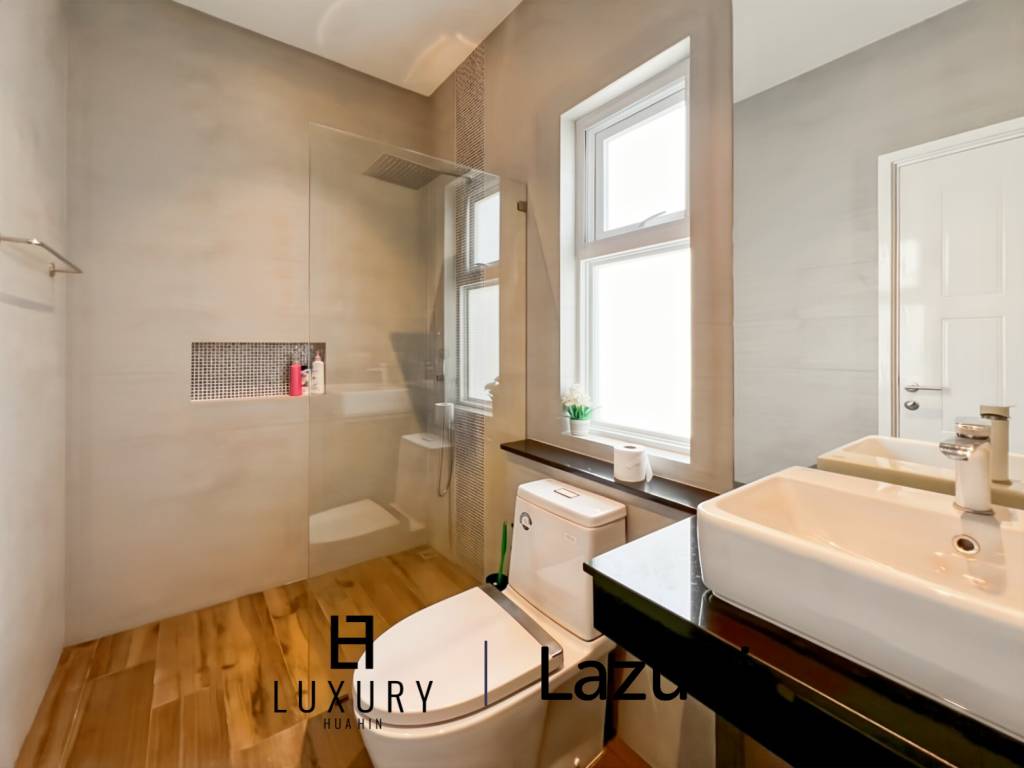 188 sqm Modern 3 Bedroom Pool villa on 638 Sqm Plot in Aria Hua Hin