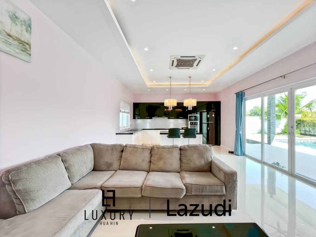 188 sqm Modern 3 Bedroom Pool villa on 638 Sqm Plot in Aria Hua Hin