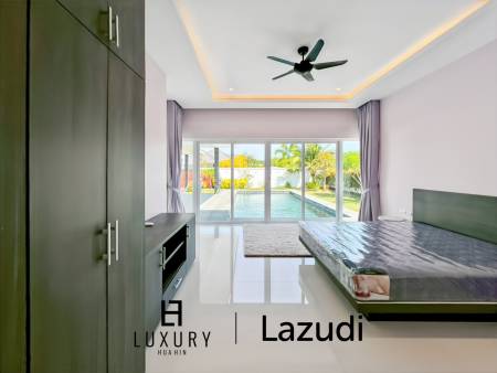 188 sqm Modern 3 Bedroom Pool villa on 638 Sqm Plot in Aria Hua Hin