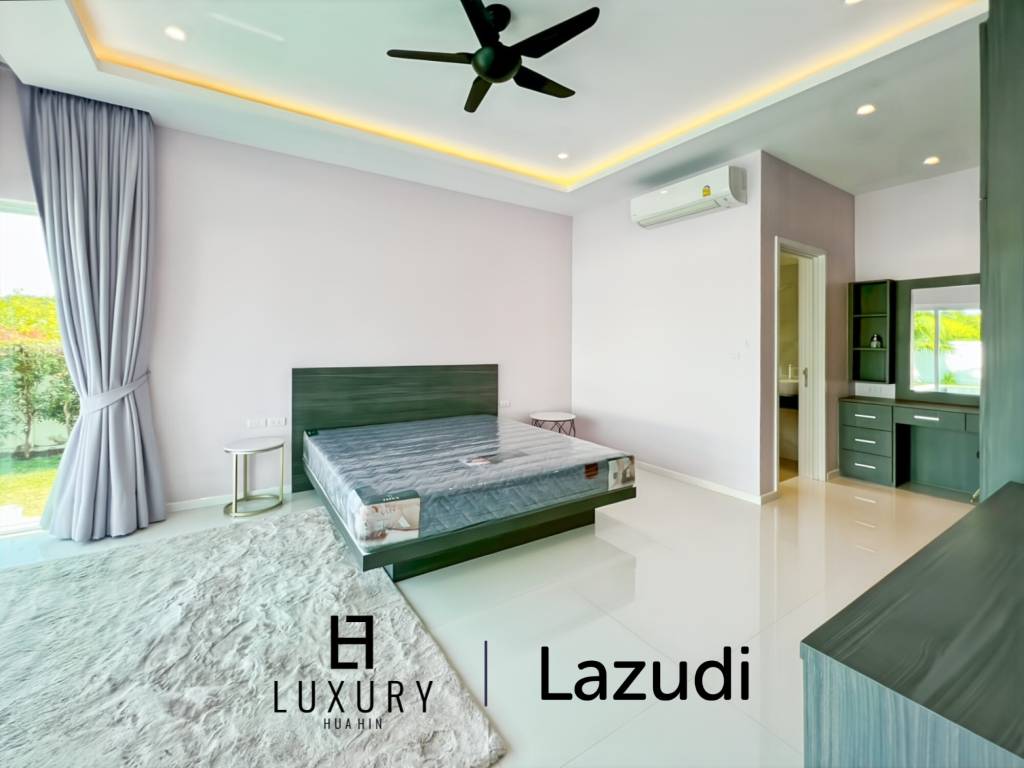 188 sqm Modern 3 Bedroom Pool villa on 638 Sqm Plot in Aria Hua Hin