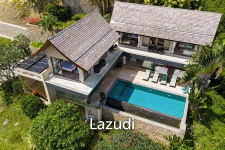Prime Chaweng Noi 4-Bedroom Villa with Panoramic Sea Views & Strong Investment Potential
