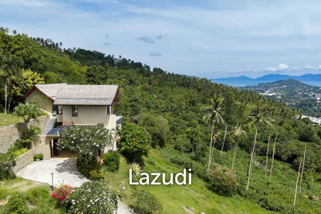 Prime Chaweng Noi 4-Bedroom Villa with Panoramic Sea Views & Strong Investment Potential