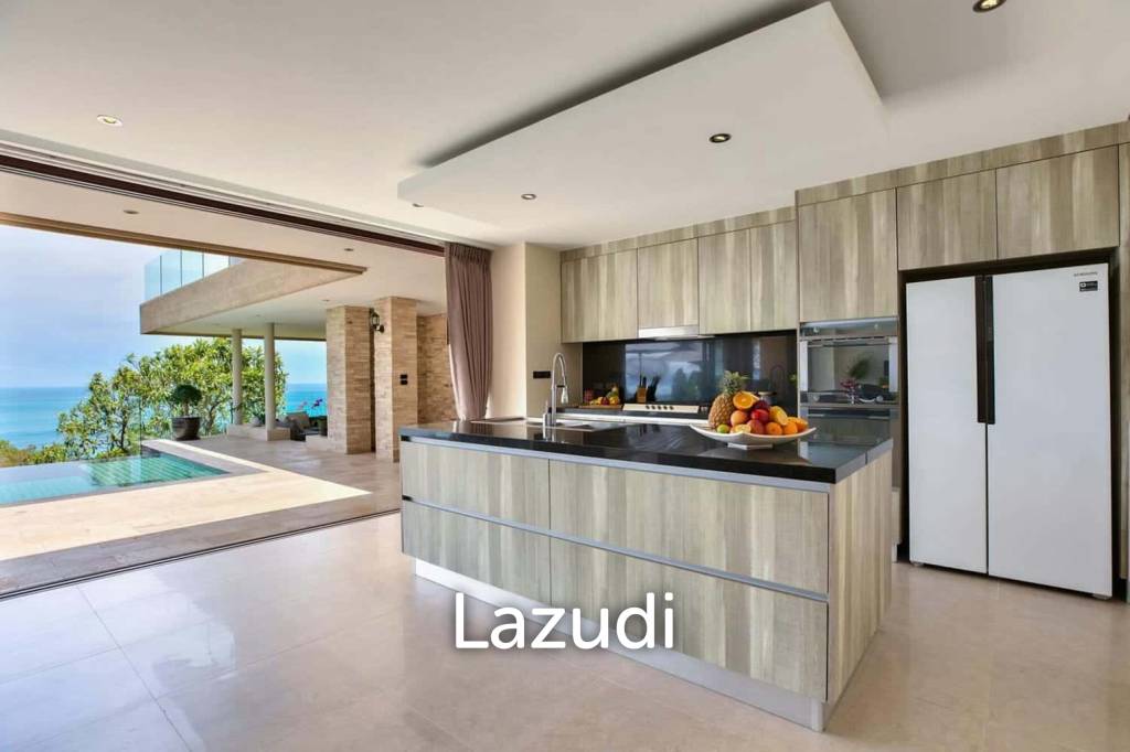 Prime Chaweng Noi 4-Bedroom Villa with Panoramic Sea Views & Strong Investment Potential