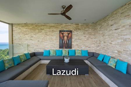 Prime Chaweng Noi 4-Bedroom Villa with Panoramic Sea Views & Strong Investment Potential