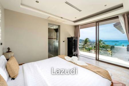 Prime Chaweng Noi 4-Bedroom Villa with Panoramic Sea Views & Strong Investment Potential