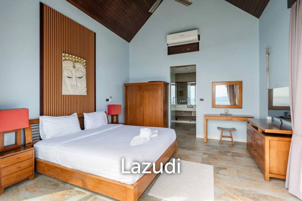 Prime Chaweng Noi 4-Bedroom Villa with Panoramic Sea Views & Strong Investment Potential