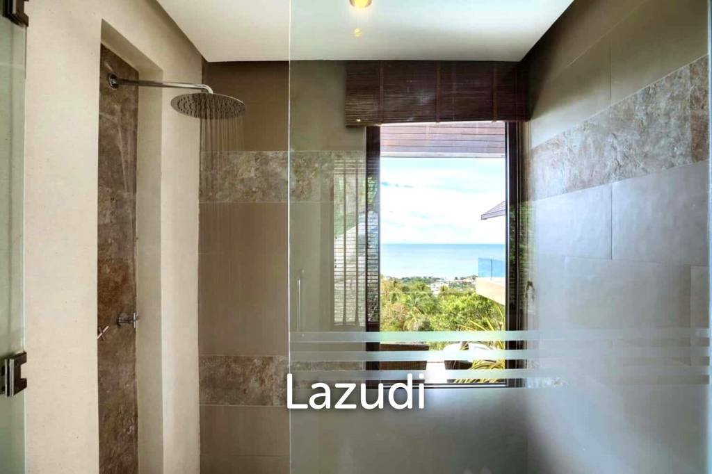 Prime Chaweng Noi 4-Bedroom Villa with Panoramic Sea Views & Strong Investment Potential