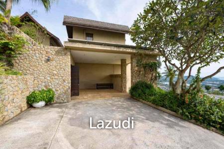 Prime Chaweng Noi 4-Bedroom Villa with Panoramic Sea Views & Strong Investment Potential