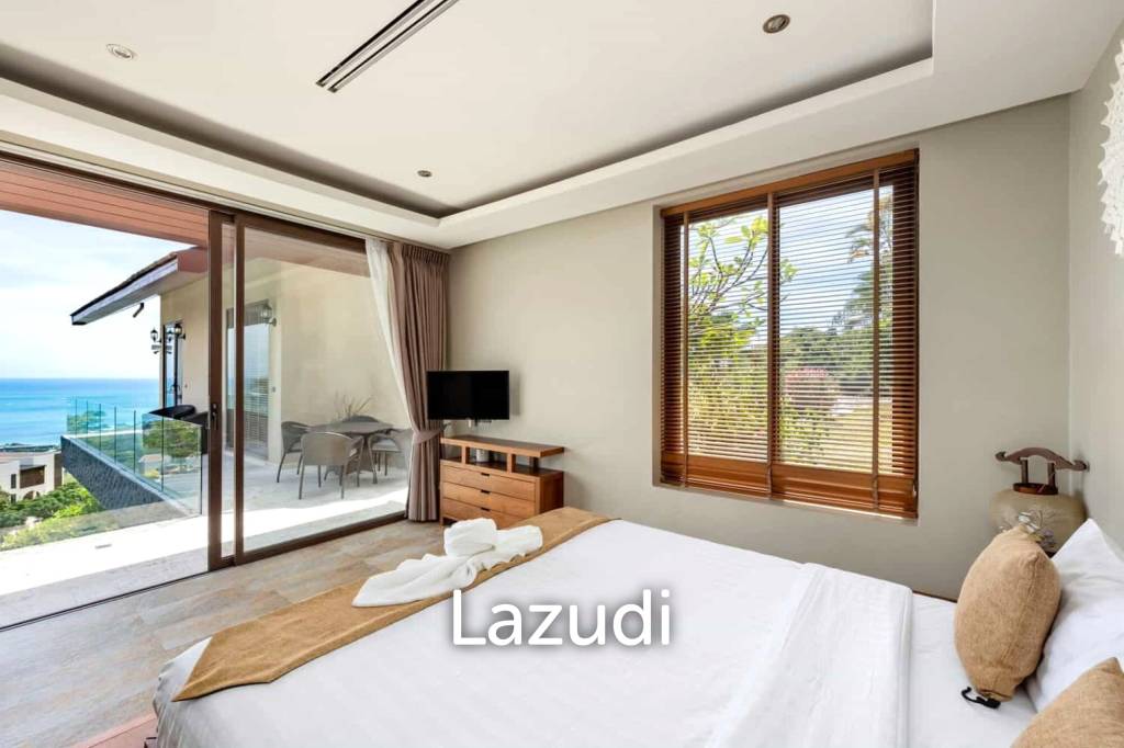 Prime Chaweng Noi 4-Bedroom Villa with Panoramic Sea Views & Strong Investment Potential