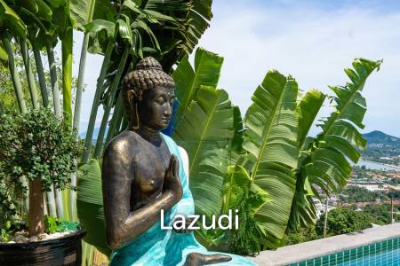 Prime Chaweng Noi 4-Bedroom Villa with Panoramic Sea Views & Strong Investment Potential