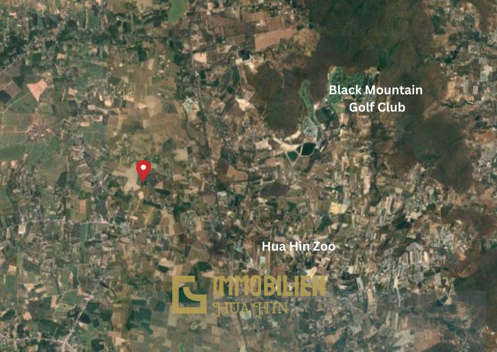 ที่ดินเปล่า 200 ตรว ล้อมรอบด้วยธรรมชาติ ใน หินเหล็กไฟ หัวหิน