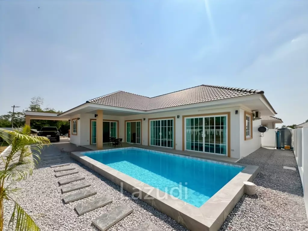 3 Bedroom Pool villa on 880 sqm land in Hin Lek Fai Hua Hin