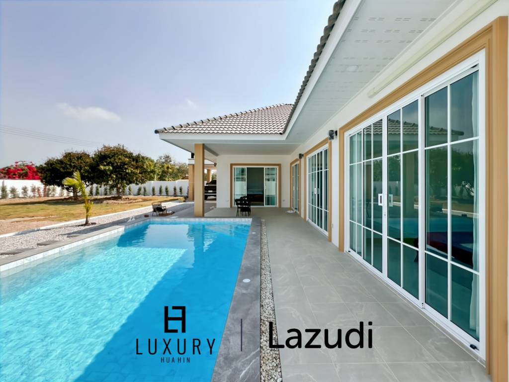3 Bedroom Pool villa on 880 sqm land in Hin Lek Fai Hua Hin