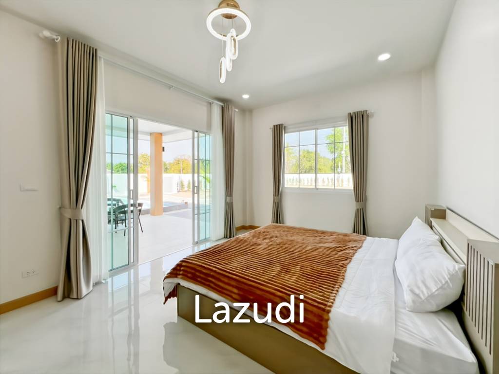 3 Bedroom Pool villa on 880 sqm land in Hin Lek Fai Hua Hin