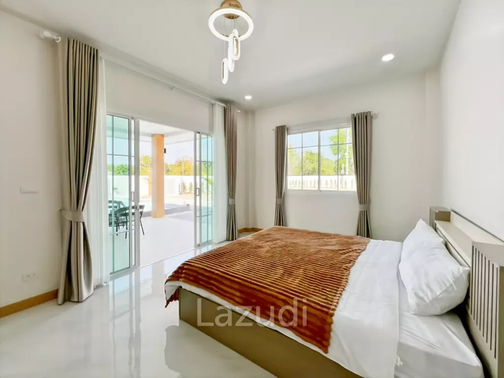 3 Bedroom Pool villa on 880 sqm land in Hin Lek Fai Hua Hin