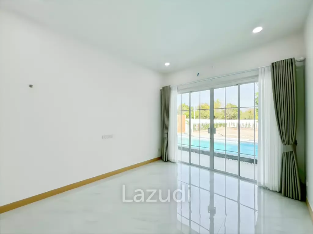 3 Bedroom Pool villa on 880 sqm land in Hin Lek Fai Hua Hin