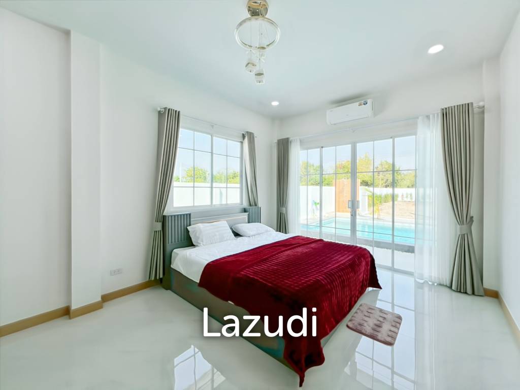 3 Bedroom Pool villa on 880 sqm land in Hin Lek Fai Hua Hin