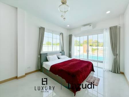 3 Bedroom Pool villa on 880 sqm land in Hin Lek Fai Hua Hin