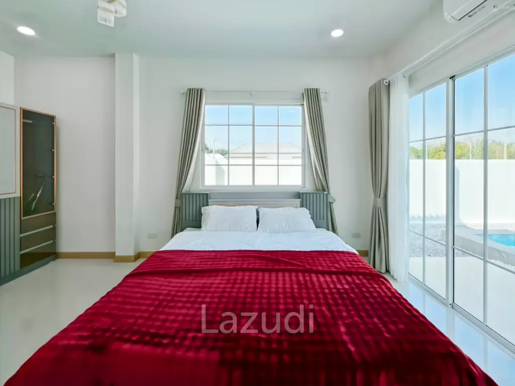 3 Bedroom Pool villa on 880 sqm land in Hin Lek Fai Hua Hin