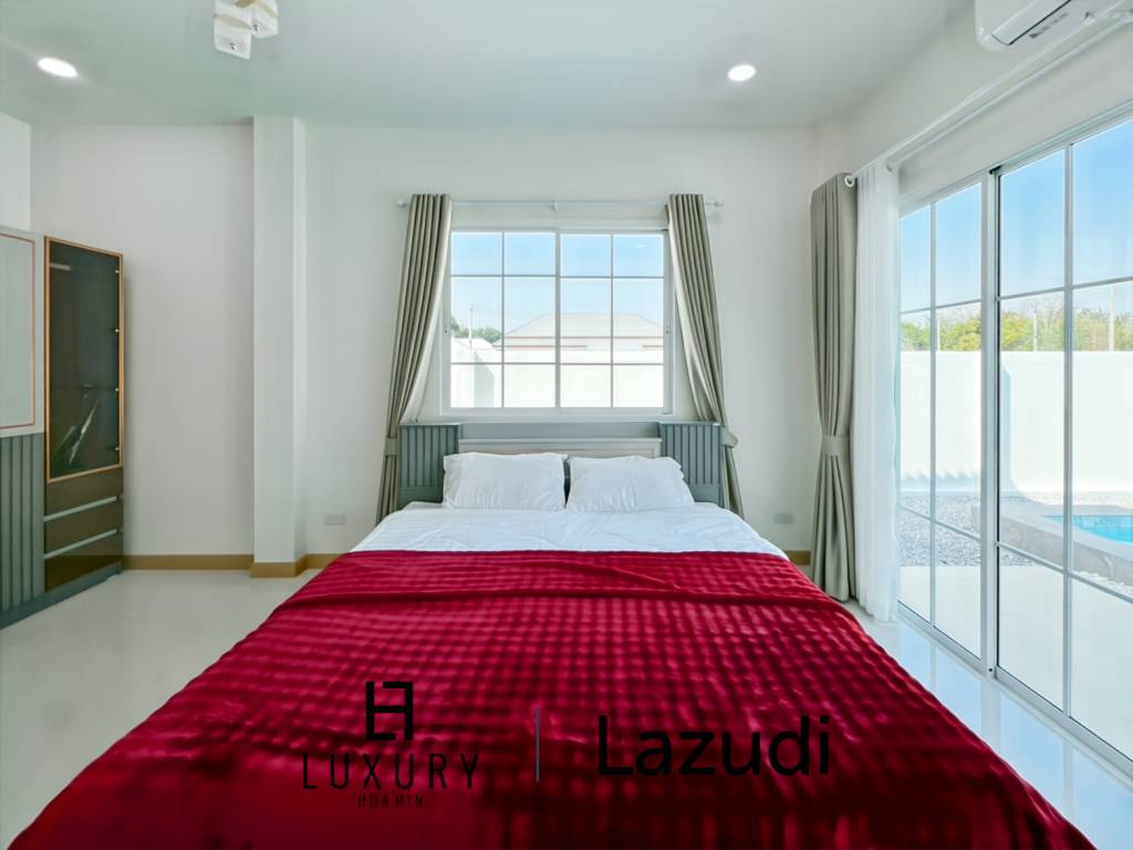 3 Bedroom Pool villa on 880 sqm land in Hin Lek Fai Hua Hin