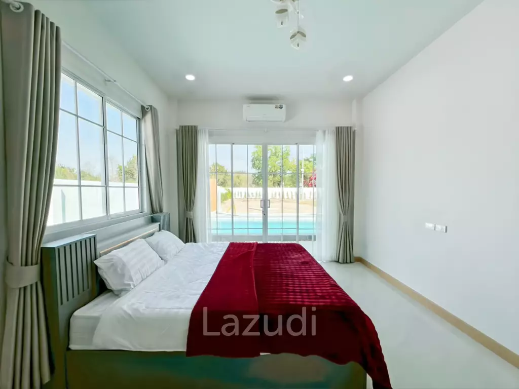 3 Bedroom Pool villa on 880 sqm land in Hin Lek Fai Hua Hin