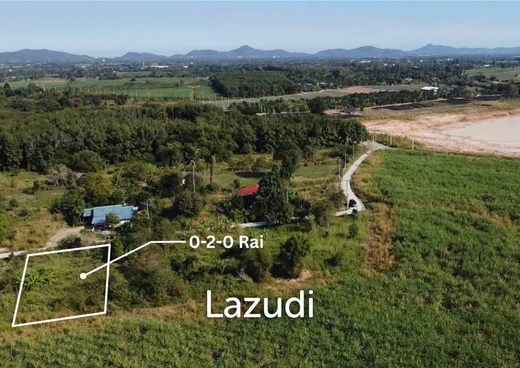 Scenic 0-2-0 Rai or 800 sqm Plot with Panoramic Backdrop in Hin Lek Fai