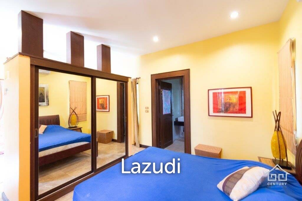 LEELAWADEE: Beautiful 5 Bed Bali Estate with Amazing Floating Sala in Lake